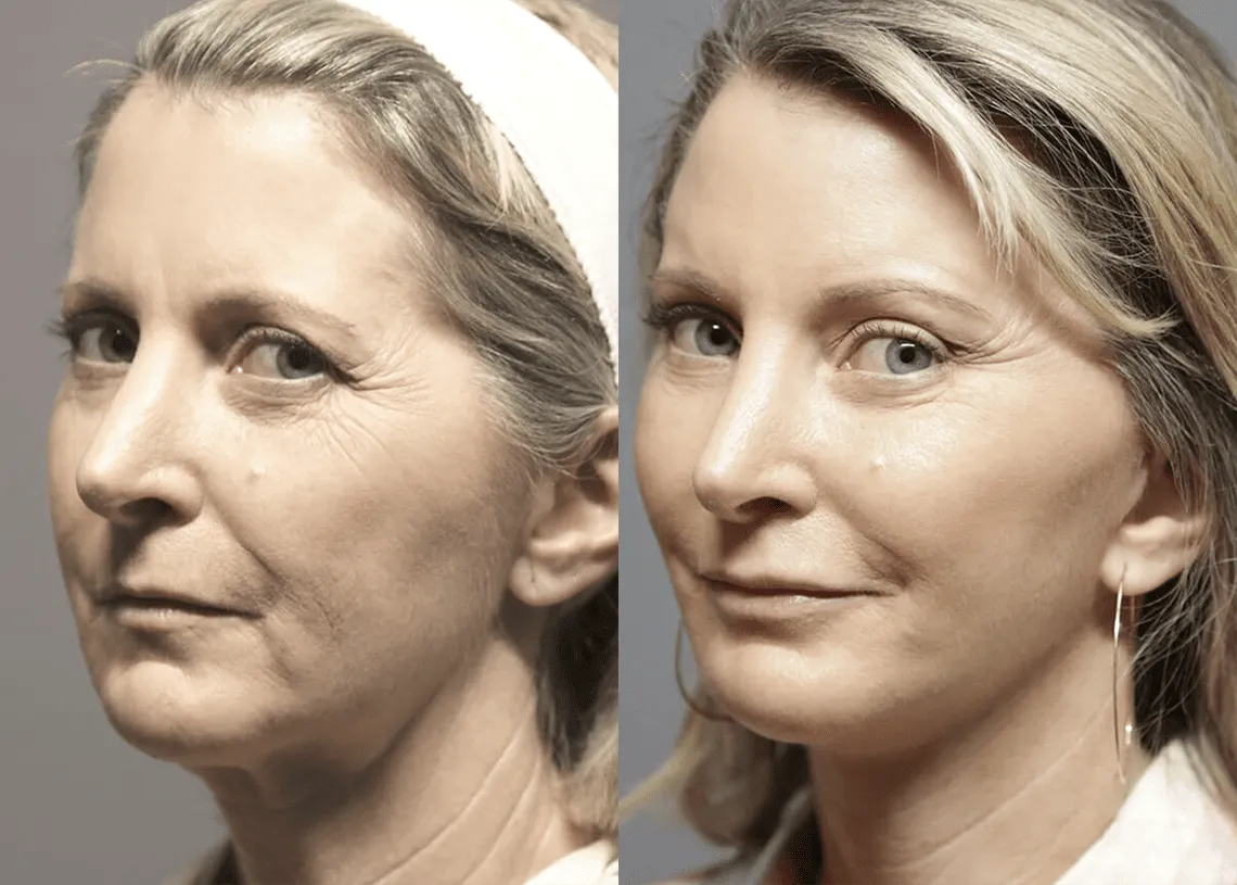 Facelift before and after photos by Sherber and Rad in Washington, DC