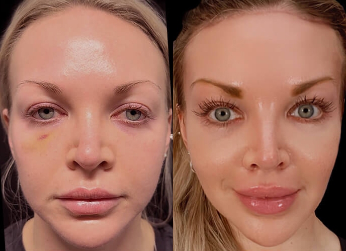 Facelift before and after photos by Sherber and Rad in Washington, DC
