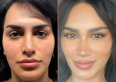 Rhinoplasty before and after photos by Sherber and Rad in Washington, DC