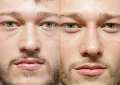 Male Rhinoplasty before and after photos by Sherber and Rad in Washington, DC