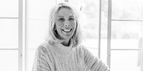 Valerie Grandury black and white portrait