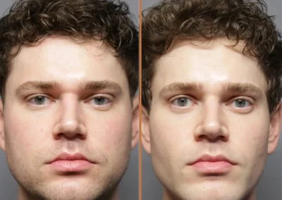 Male Facelift before and after photos by Sherber and Rad in Washington DC