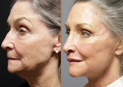 Deep Plane Facelift before and after photos by Sherber and Rad in Washington