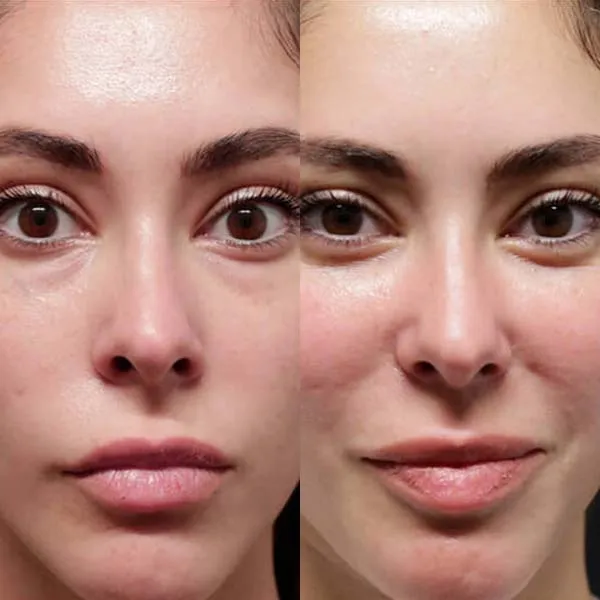 Lower Blepharoplasty before and after photos by Sherber and Rad in Washington DC